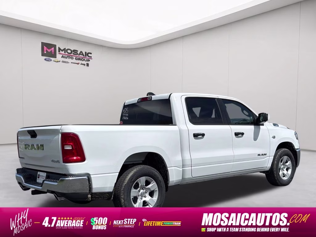 2026 Bright White Clearcoat Ram 1500 Big Horn/Lone Star 4X4 Truck