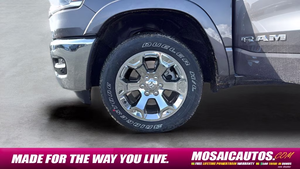 2026 Granite Crystal Metallic Clearcoat Ram 1500 Big Horn/Lone Star 4X4 Truck