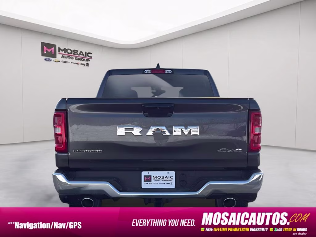2026 Granite Crystal Metallic Clearcoat Ram 1500 Big Horn/Lone Star 4X4 Truck
