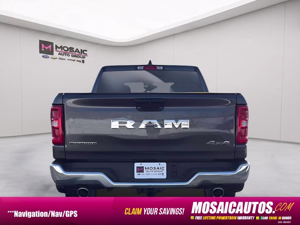 2026 Granite Crystal Metallic Clearcoat Ram 1500 Big Horn/Lone Star 4X4 Truck