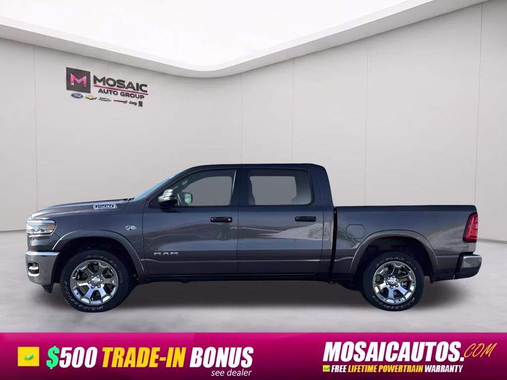 2026 Granite Crystal Metallic Clearcoat Ram 1500 Big Horn/Lone Star 4X4 Truck
