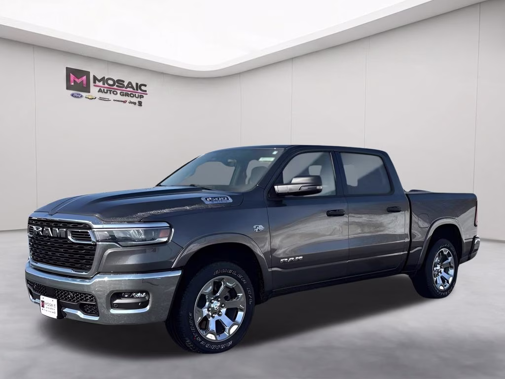 2026 Granite Crystal Metallic Clearcoat Ram 1500 Big Horn/Lone Star 4X4 Truck