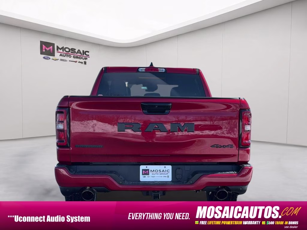 2026 Molten Red Pearlcoat Ram 1500 Big Horn/Lone Star 4X4 Truck