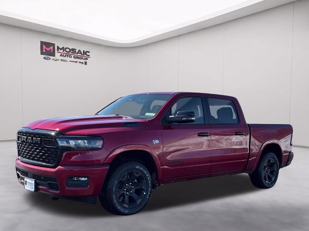 2026 Molten Red Pearlcoat Ram 1500 Big Horn/Lone Star 4X4 Truck