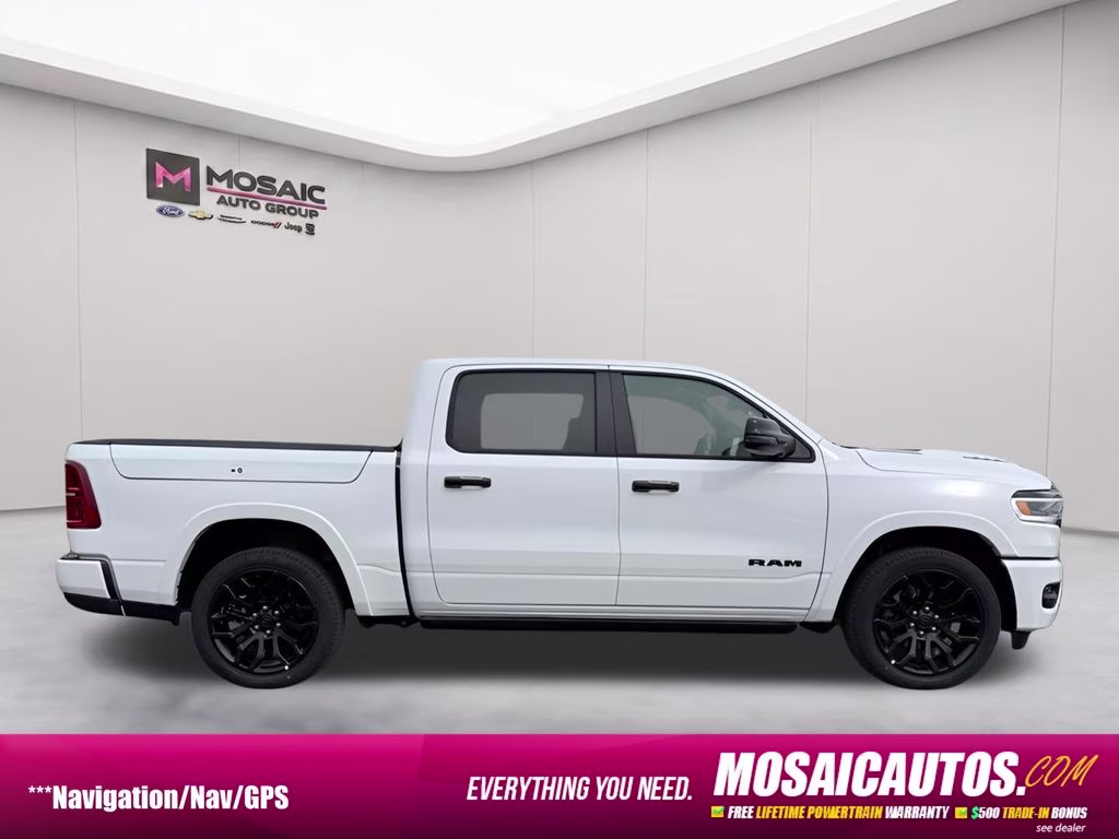 2026 Bright White Clearcoat Ram 1500 Limited 4X4 Truck