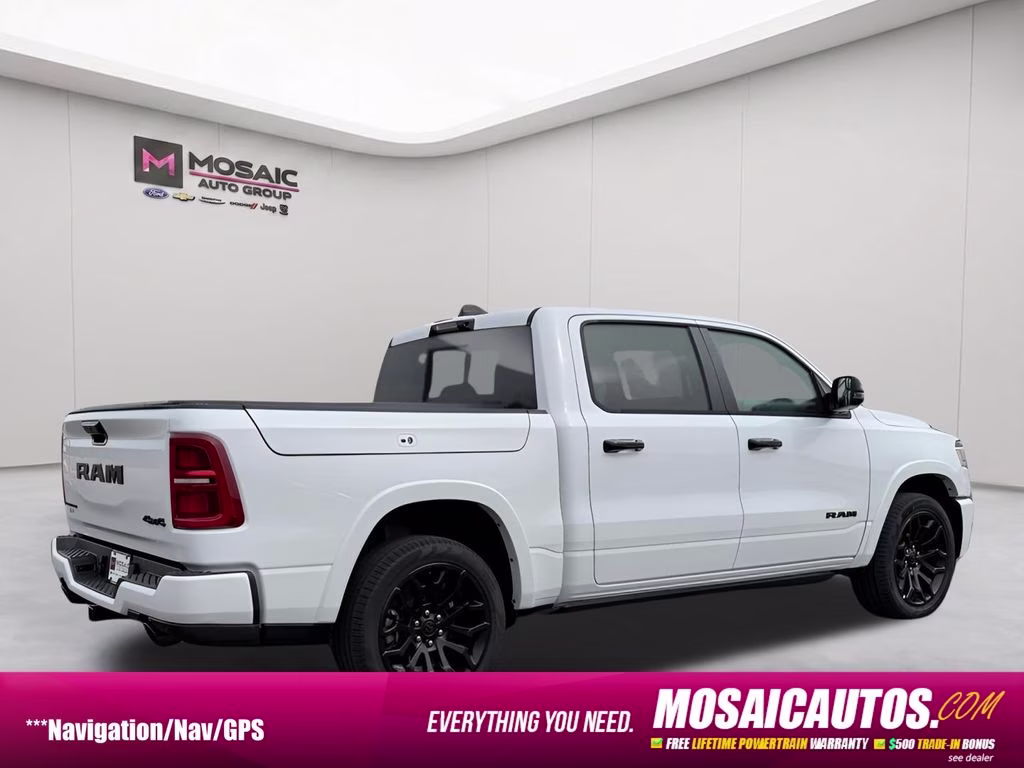 2026 Bright White Clearcoat Ram 1500 Limited 4X4 Truck