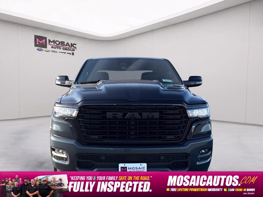 2026 Forged Blue Metallic Ram 1500 Laramie 4X4 Truck