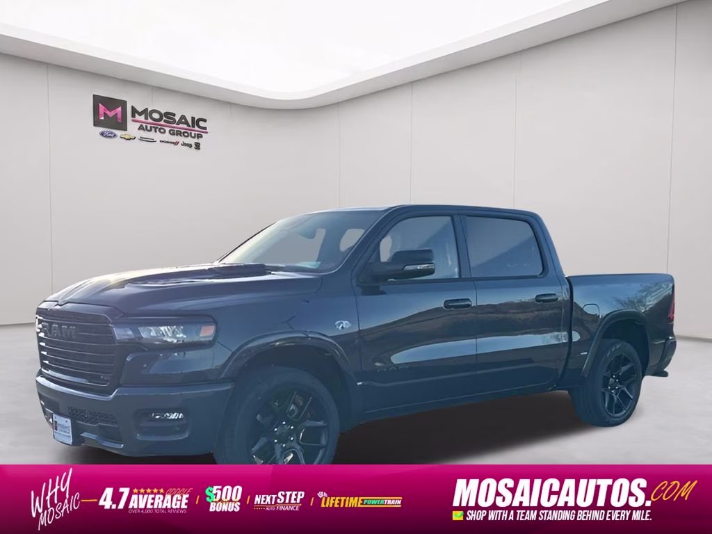 2026 Forged Blue Metallic Ram 1500 Laramie 4X4 Truck