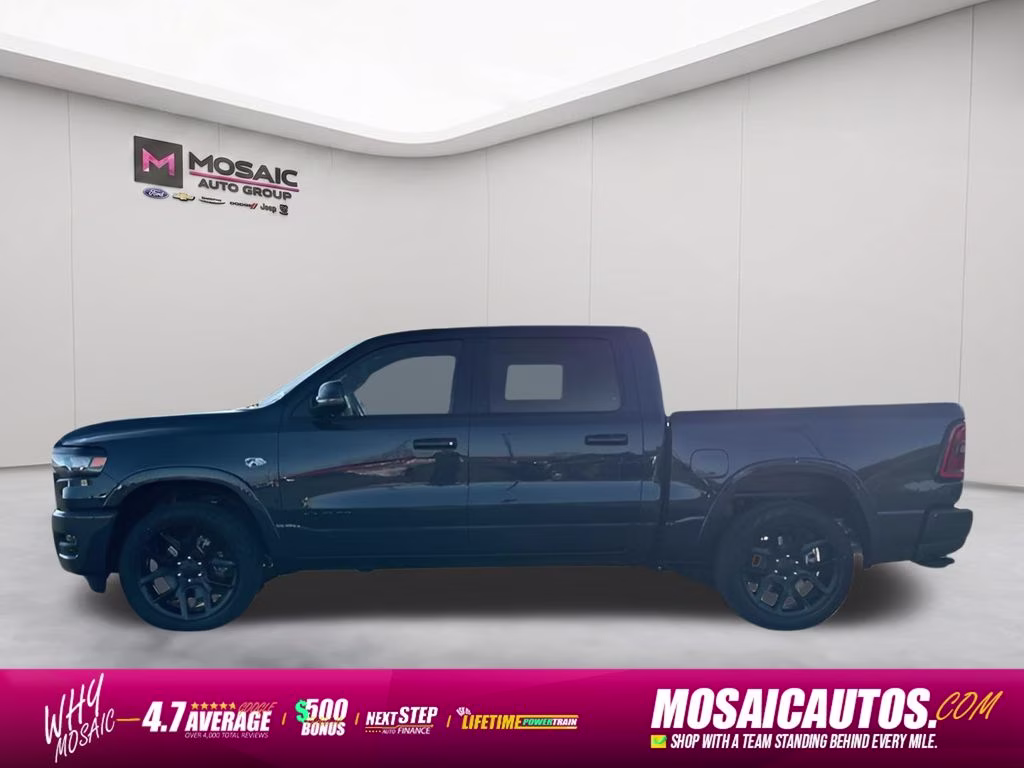 2026 Forged Blue Metallic Ram 1500 Laramie 4X4 Truck