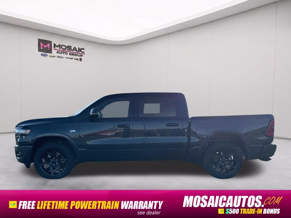 2026 Forged Blue Metallic Ram 1500 Laramie 4X4 Truck