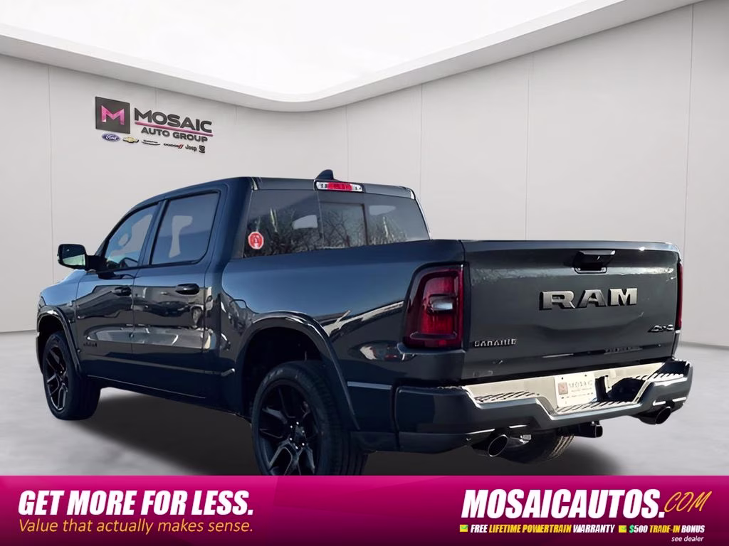 2026 Forged Blue Metallic Ram 1500 Laramie 4X4 Truck