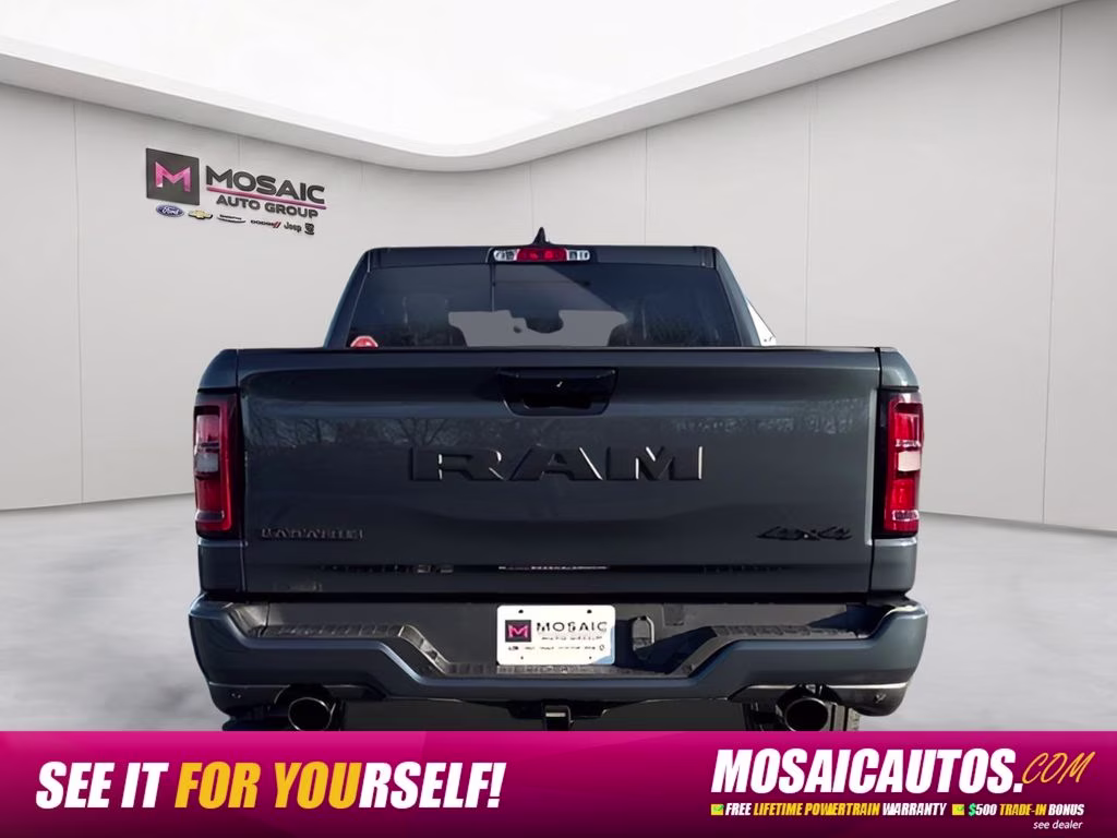 2026 Forged Blue Metallic Ram 1500 Laramie 4X4 Truck