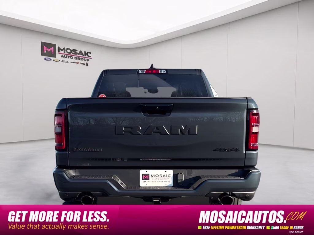 2026 Forged Blue Metallic Ram 1500 Laramie 4X4 Truck