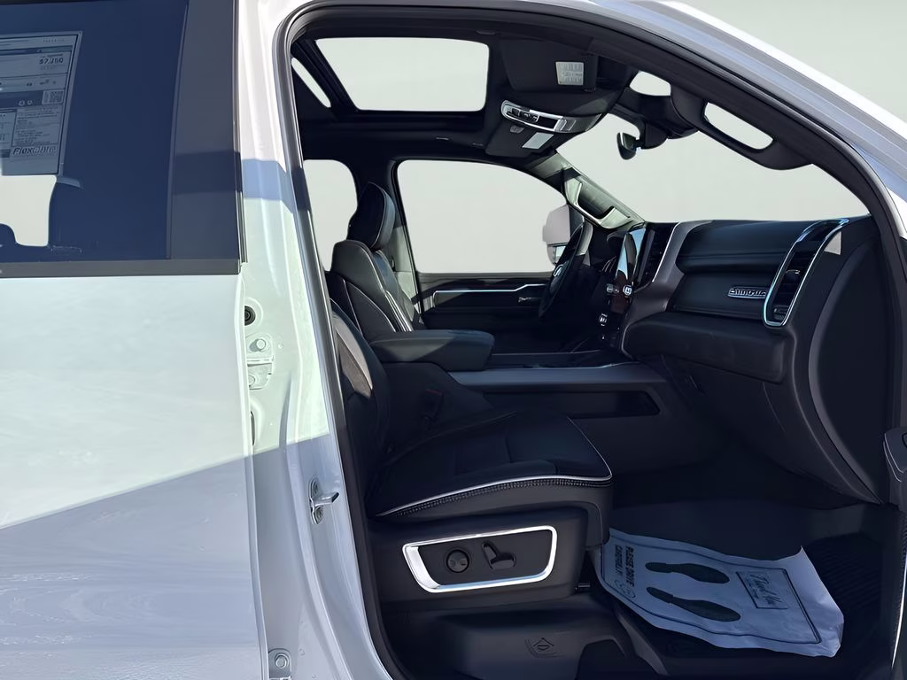 2026 Ivory White Tri-Coat Pearlcoat Ram 1500 Laramie Night Edition 4X4 Truck