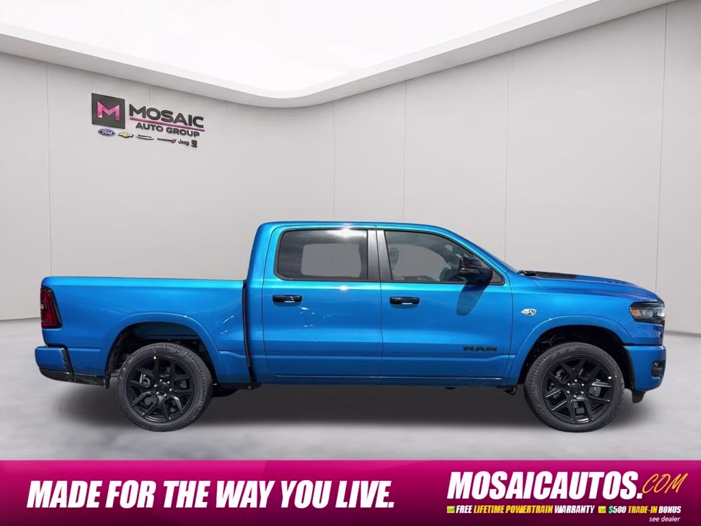 2026 Hydro Blue Pearlcoat Ram 1500 Laramie 4X4 Truck