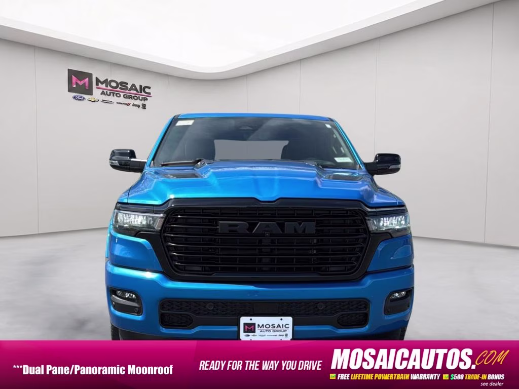 2026 Hydro Blue Pearlcoat Ram 1500 Laramie 4X4 Truck