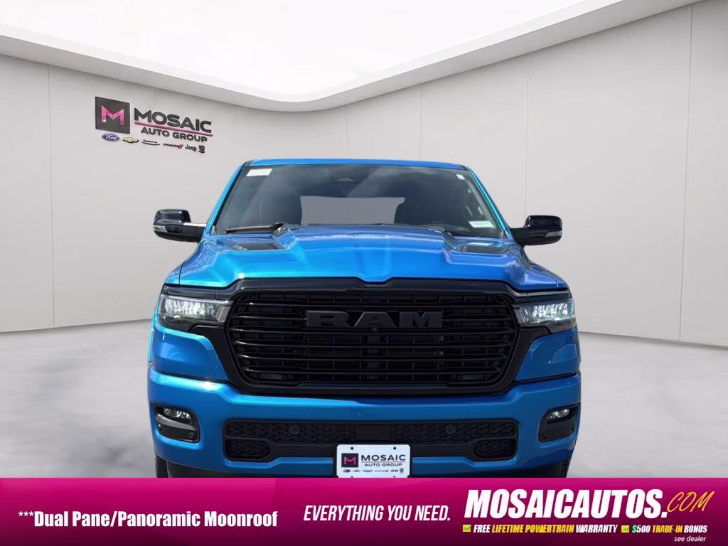 2026 Hydro Blue Pearlcoat Ram 1500 Laramie 4X4 Truck