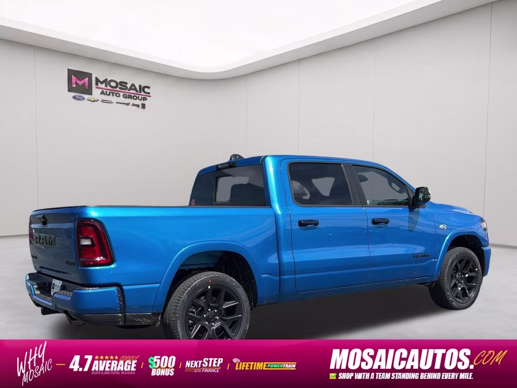 2026 Hydro Blue Pearlcoat Ram 1500 Laramie 4X4 Truck