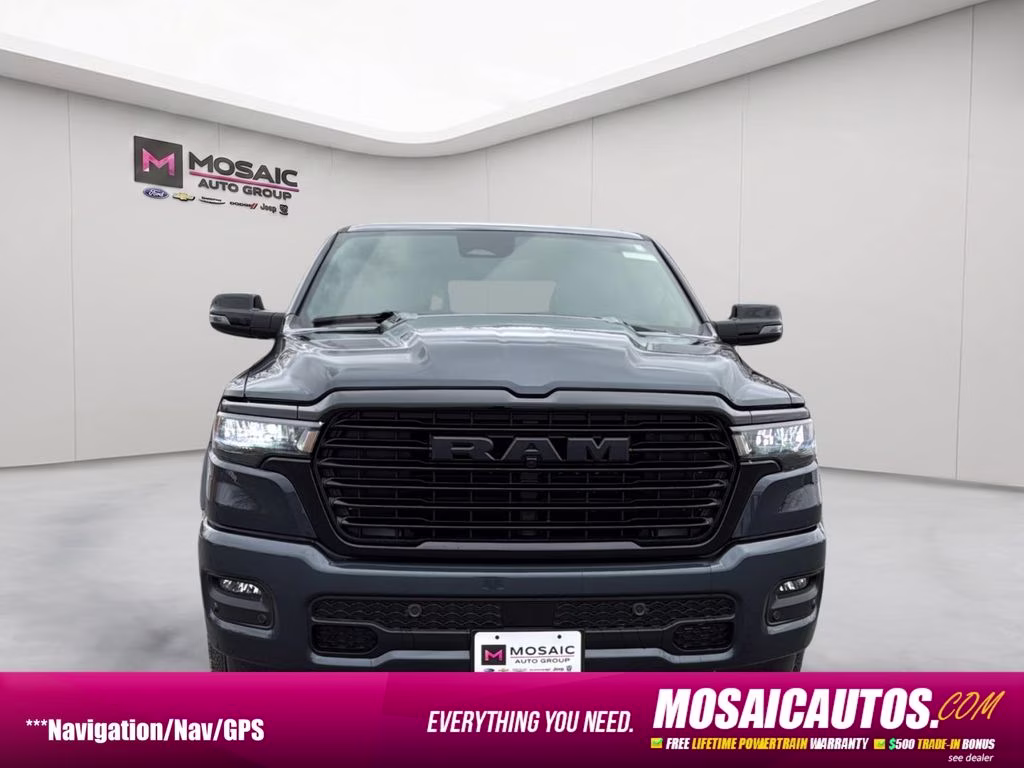 2026 Forged Blue Metallic Ram 1500 Laramie 4X4 Truck