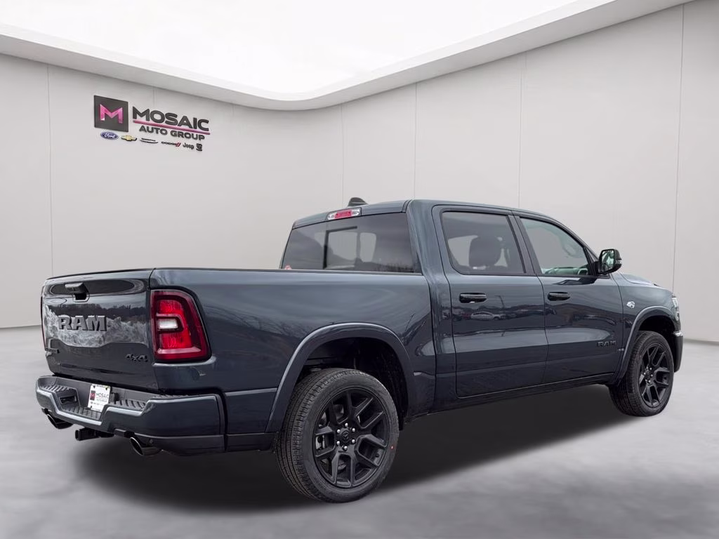 2026 Forged Blue Metallic Ram 1500 Laramie 4X4 Truck