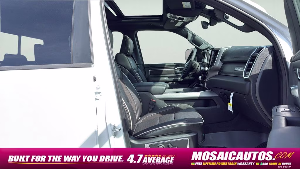 2026 Ivory White Tri-Coat Pearlcoat Ram 1500 Laramie 4X4 Truck