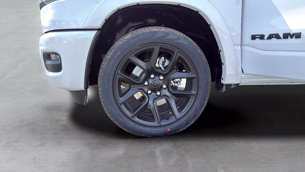 2026 Ivory White Tri-Coat Pearlcoat Ram 1500 Laramie 4X4 Truck