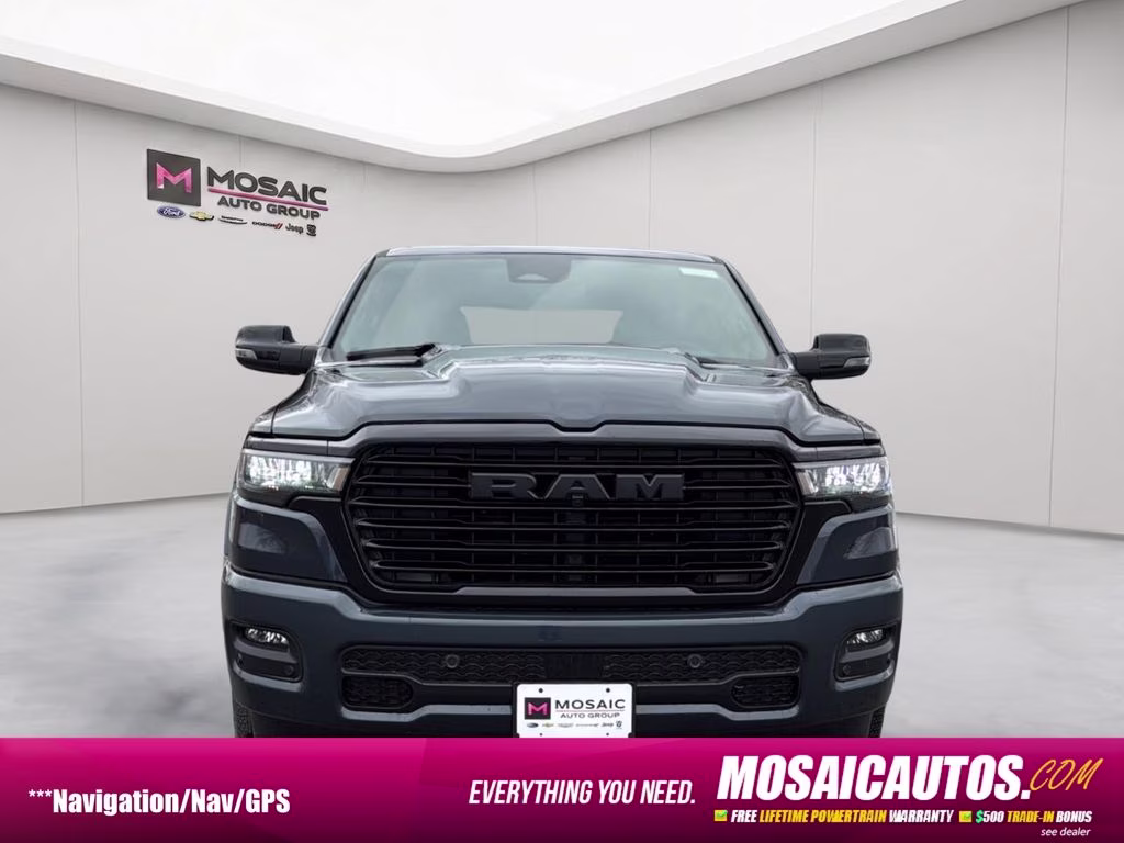 2026 Forged Blue Metallic Ram 1500 Laramie 4X4 Truck