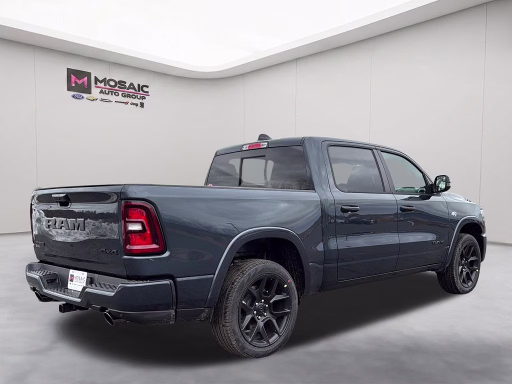 2026 Forged Blue Metallic Ram 1500 Laramie 4X4 Truck