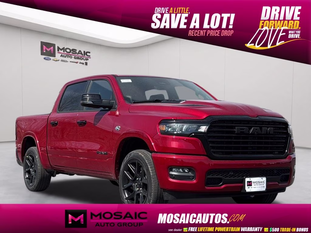 2026 Molten Red Pearlcoat Ram 1500 Laramie 4X4 Truck