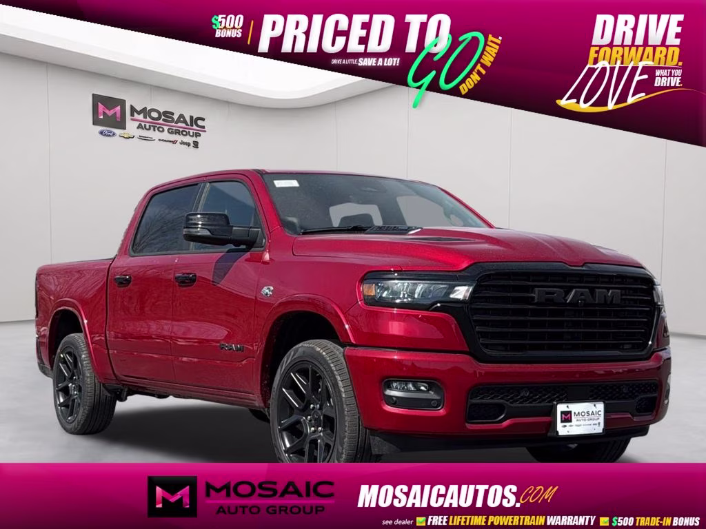 2026 Molten Red Pearlcoat Ram 1500 Laramie 4X4 Truck