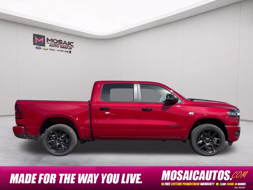 2026 Molten Red Pearlcoat Ram 1500 Laramie 4X4 Truck
