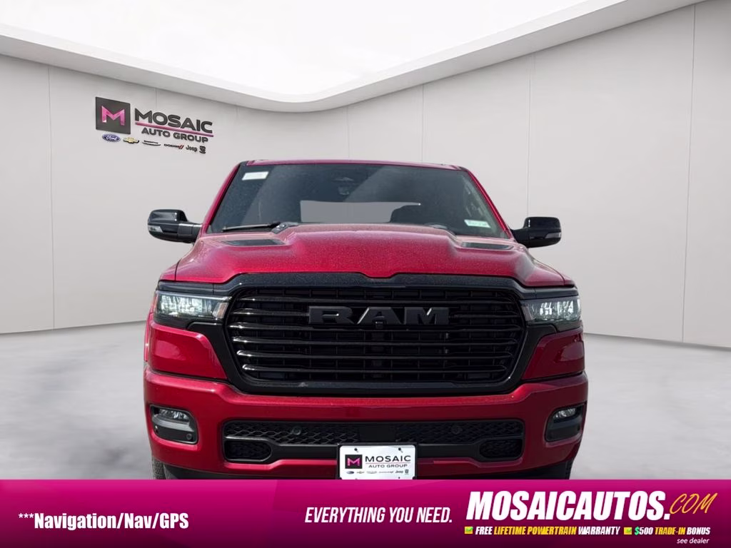 2026 Molten Red Pearlcoat Ram 1500 Laramie 4X4 Truck