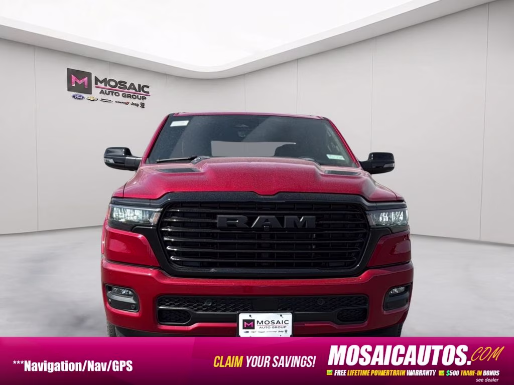 2026 Molten Red Pearlcoat Ram 1500 Laramie 4X4 Truck