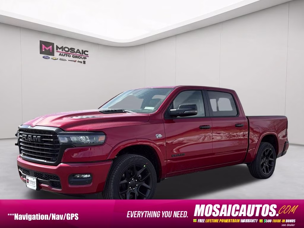 2026 Molten Red Pearlcoat Ram 1500 Laramie 4X4 Truck