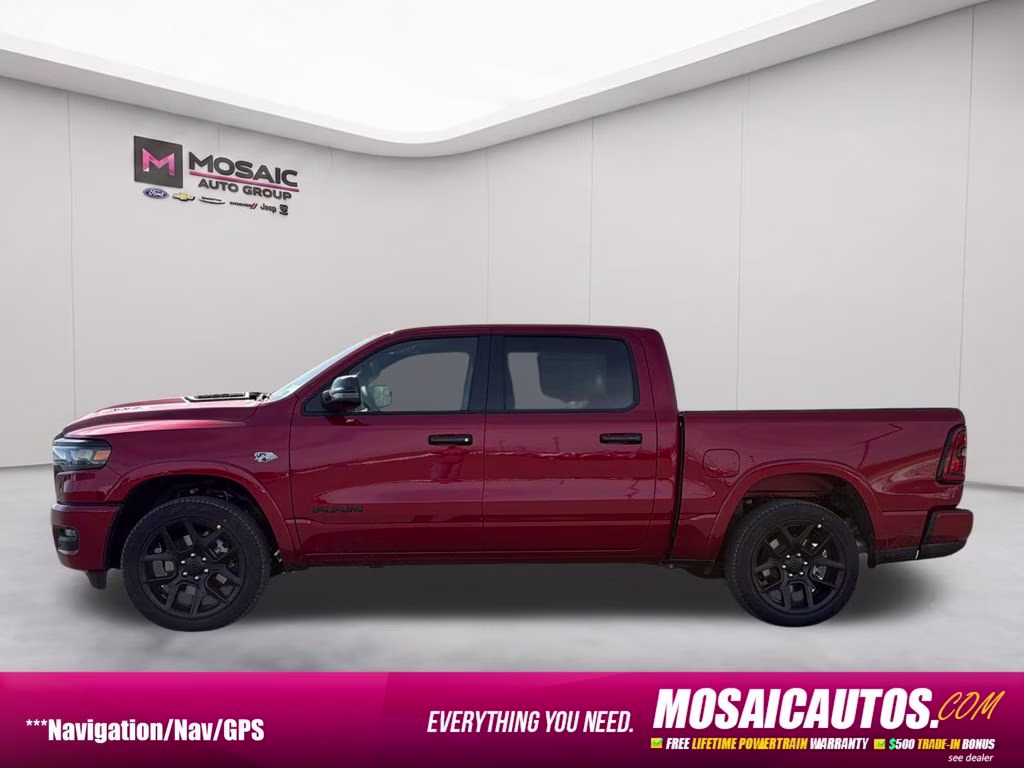 2026 Molten Red Pearlcoat Ram 1500 Laramie 4X4 Truck
