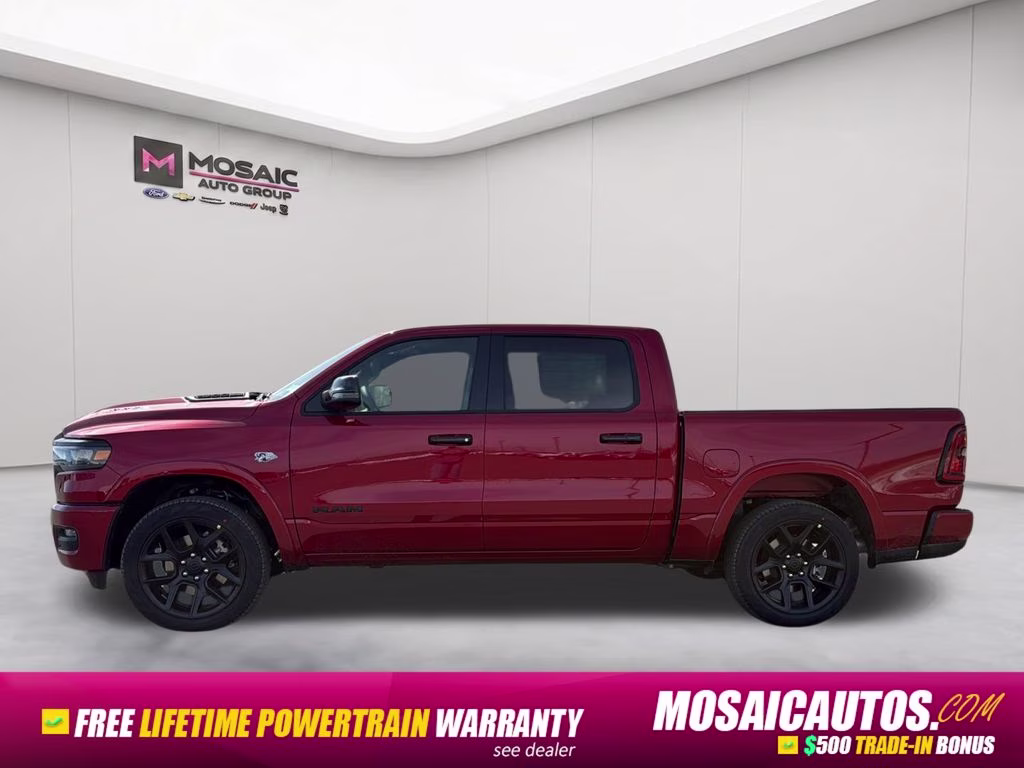 2026 Molten Red Pearlcoat Ram 1500 Laramie 4X4 Truck
