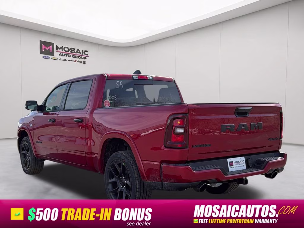 2026 Molten Red Pearlcoat Ram 1500 Laramie 4X4 Truck