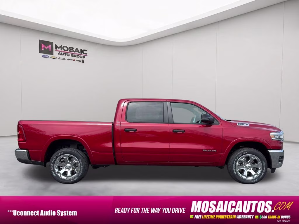 2026 Molten Red Pearlcoat Ram 1500 Big Horn/Lone Star 4X4 Truck