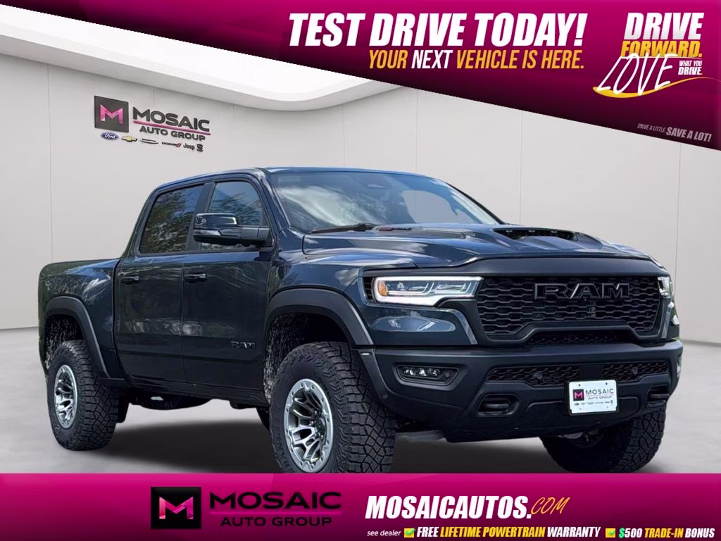 2026 Forged Blue Metallic Ram 1500 RHO 4X4 Truck