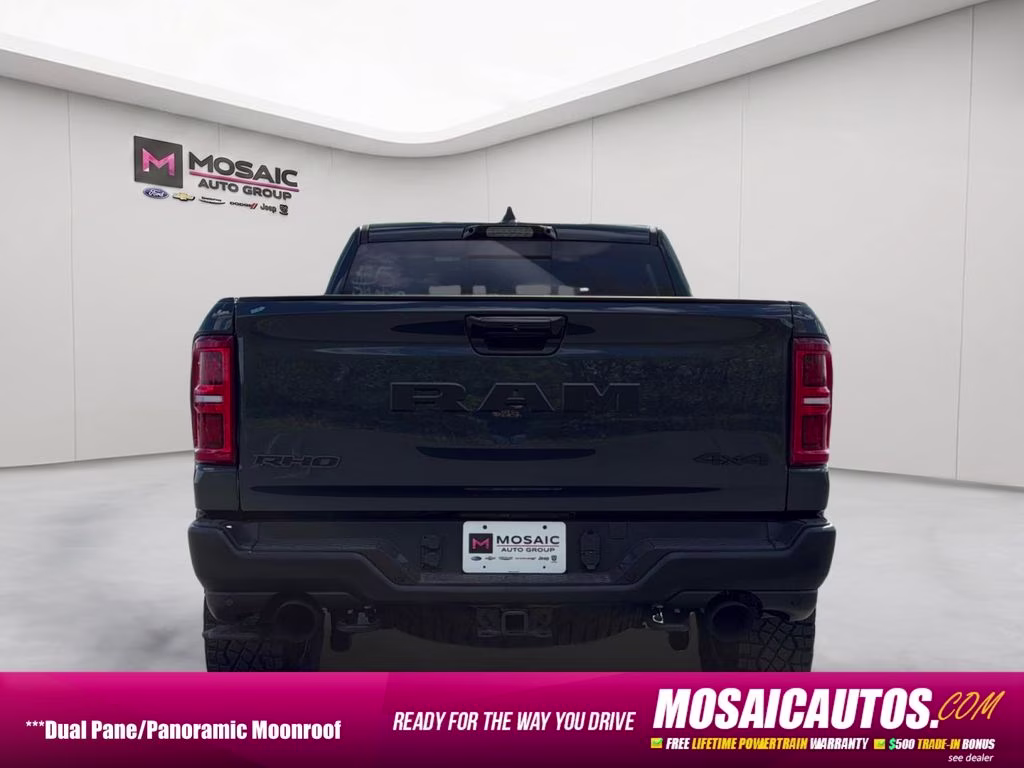 2026 Forged Blue Metallic Ram 1500 RHO 4X4 Truck