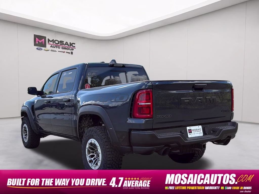 2026 Forged Blue Metallic Ram 1500 RHO 4X4 Truck