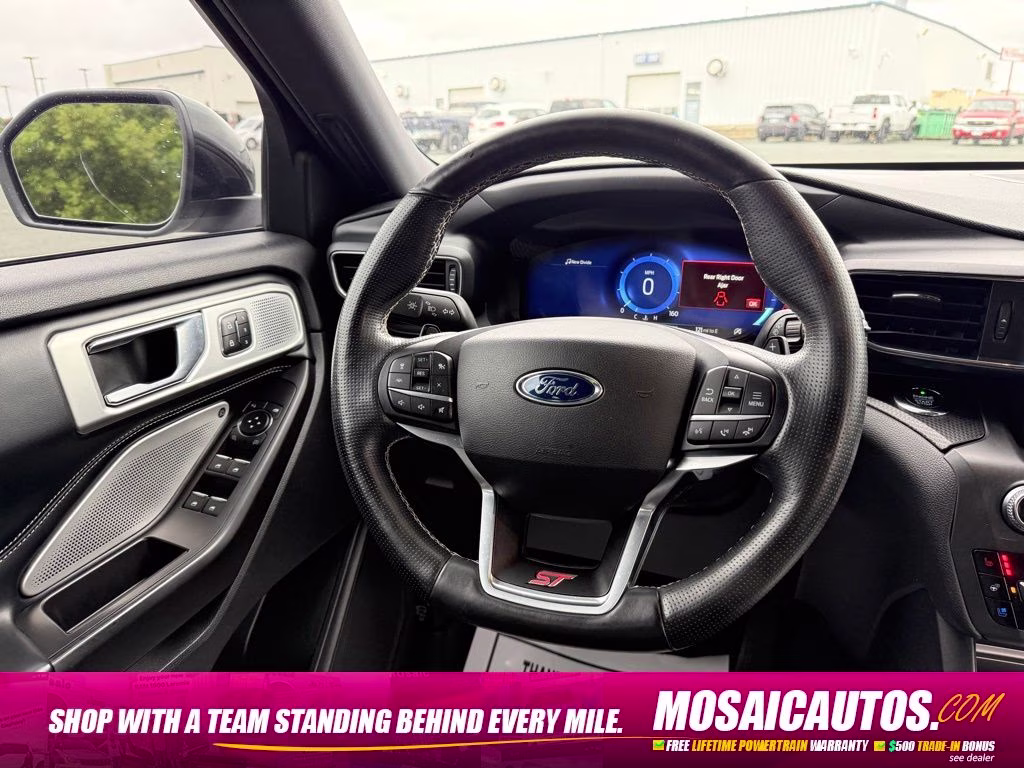 2020 Silver Metallic Ford Explorer ST 4X4 SUV