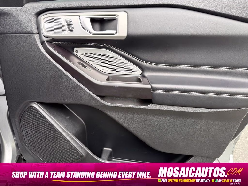 2020 Silver Metallic Ford Explorer ST 4X4 SUV
