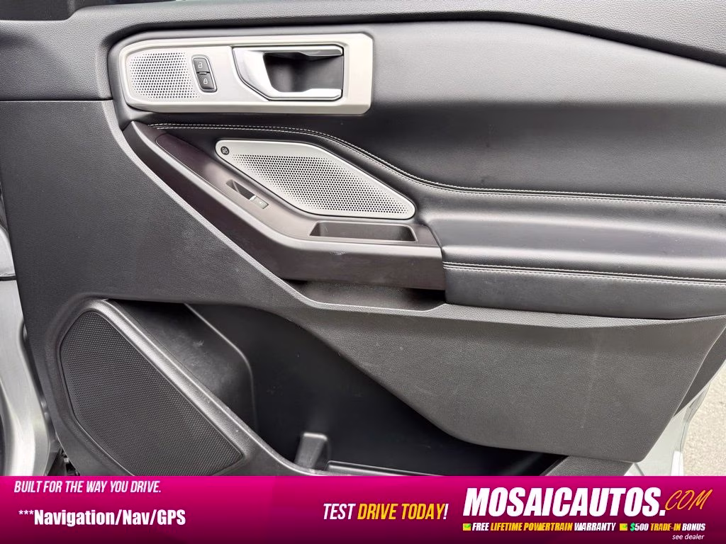 2020 Silver Metallic Ford Explorer ST 4X4 SUV