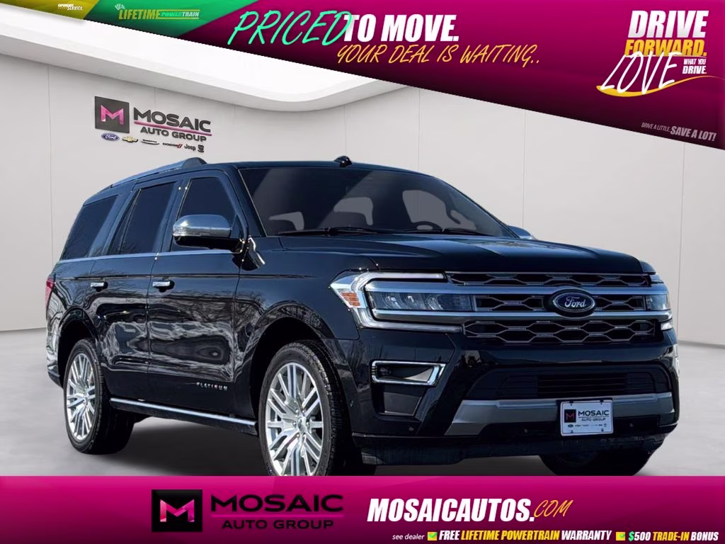 2024 Black Ford Expedition Platinum 4X4 SUV