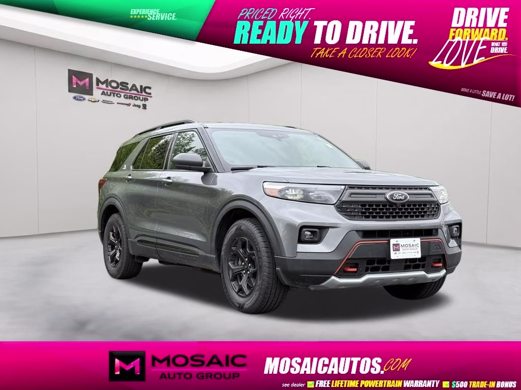 2022 Gray Metallic Ford Explorer Timberline 4X4 SUV