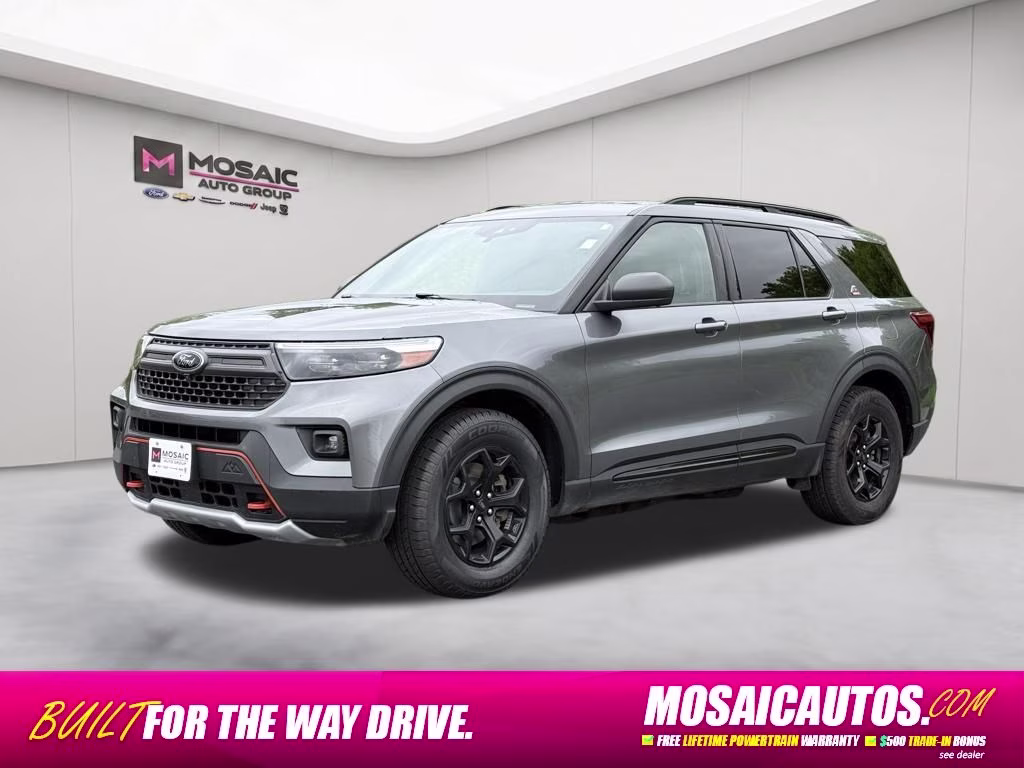 2022 Gray Metallic Ford Explorer Timberline 4X4 SUV