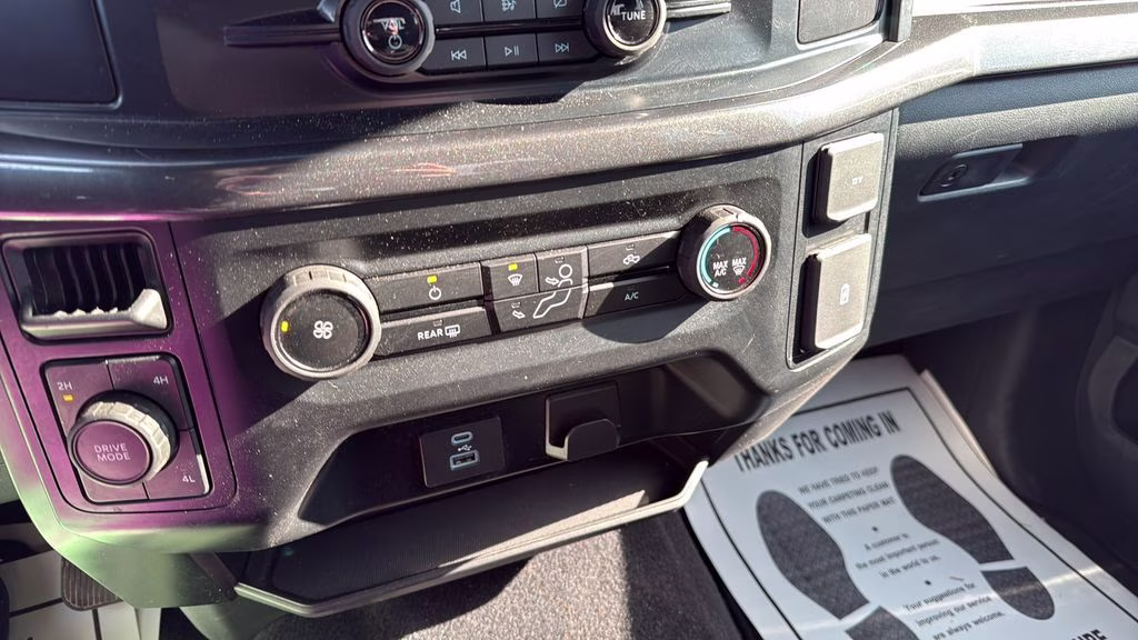2023 Black Metallic Ford F-150 XL 4X4 Truck