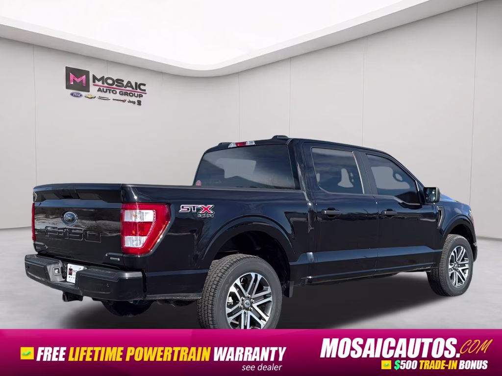 2023 Black Metallic Ford F-150 XL 4X4 Truck