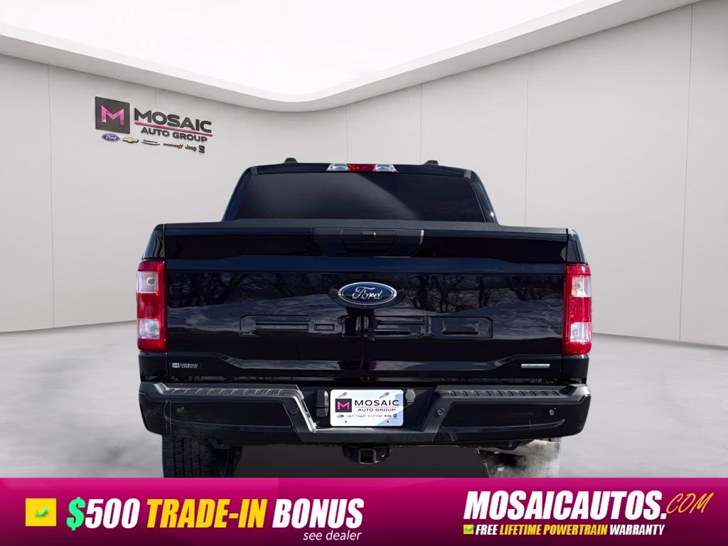 2023 Black Metallic Ford F-150 XL 4X4 Truck